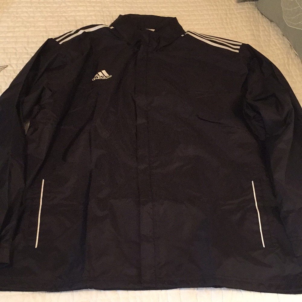 Adidas rain jacket NWT Black XXL